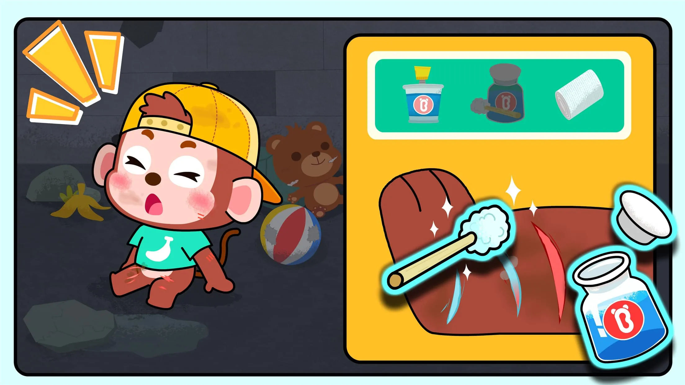 Baby Panda's Fire Safety