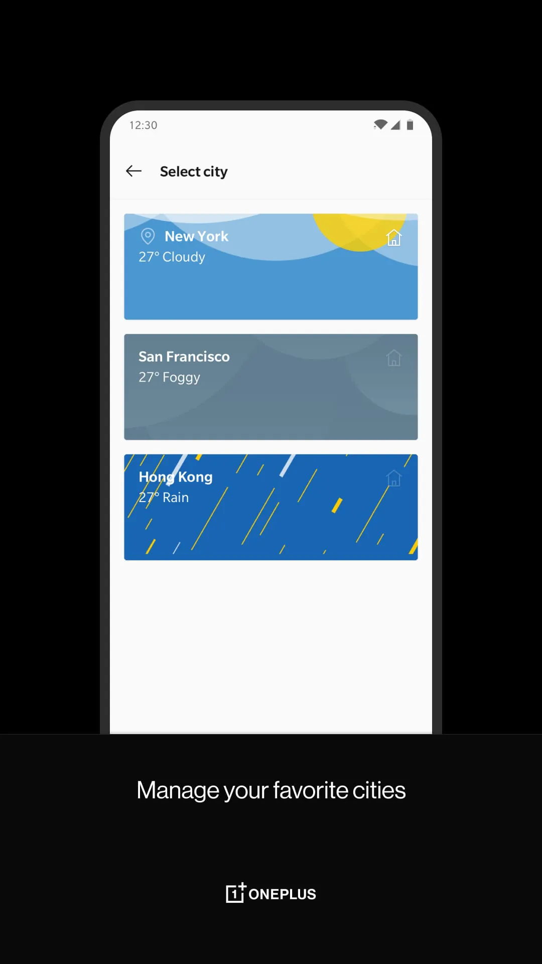 OnePlus Weather