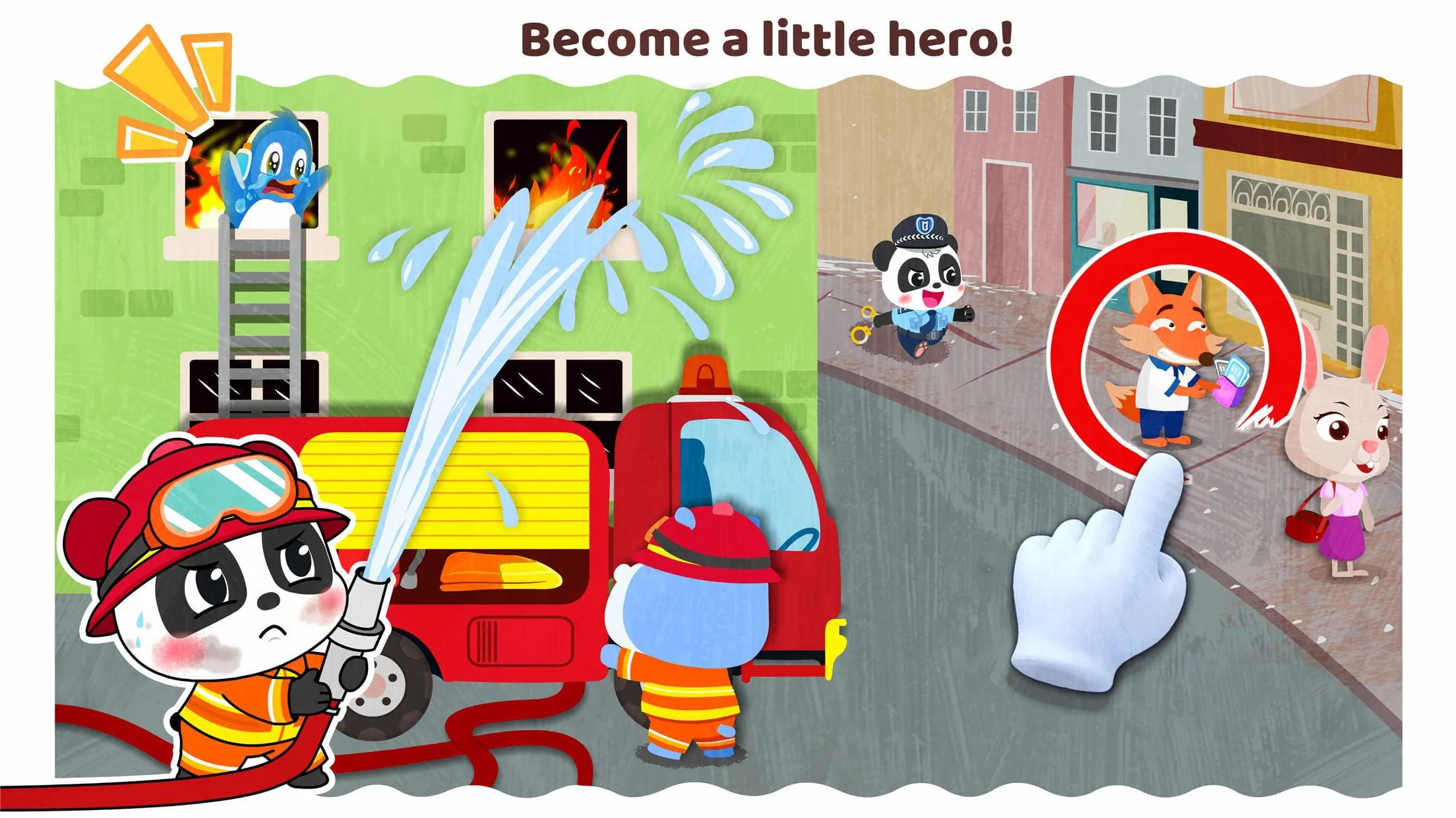 Baby Panda's Town