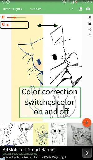 Tracer!  Lightbox tracing app