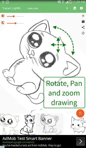 Tracer!  Lightbox tracing app