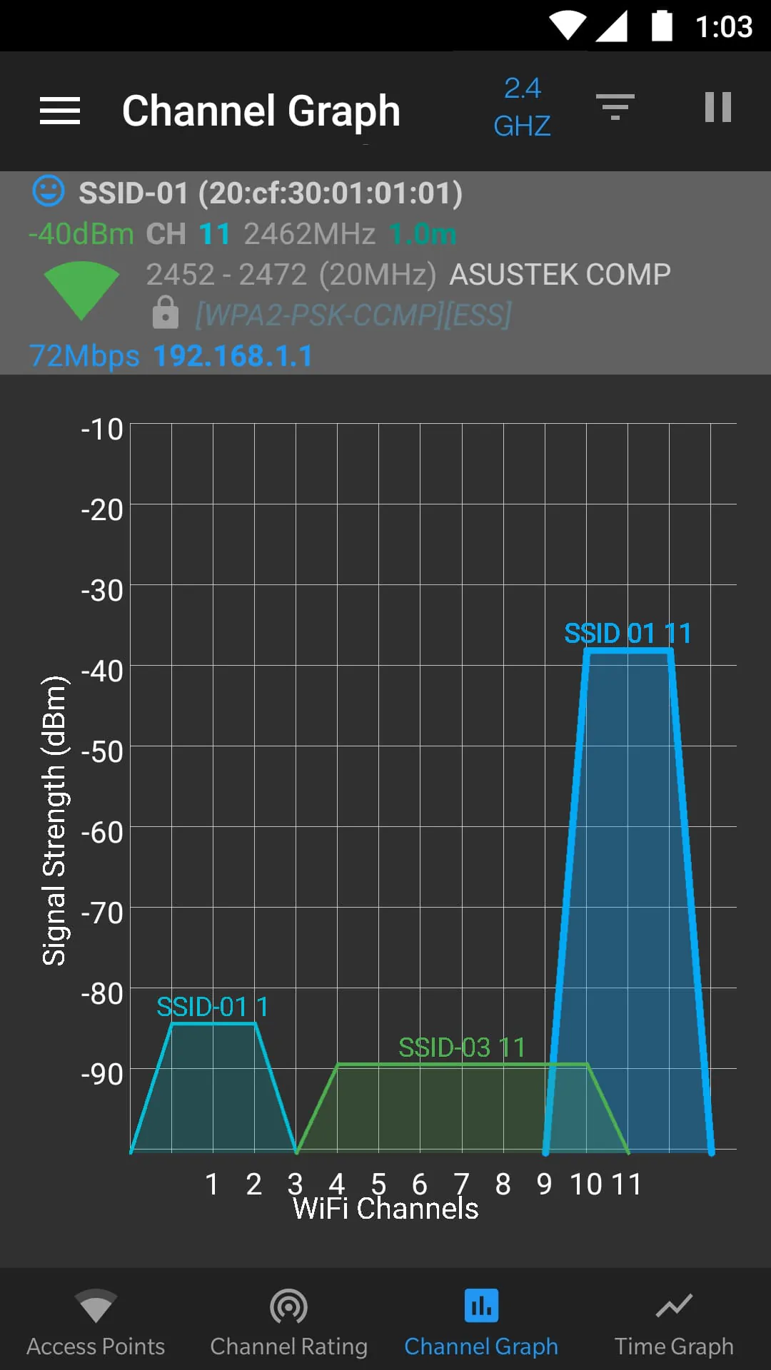 WiFi Analyzer (open