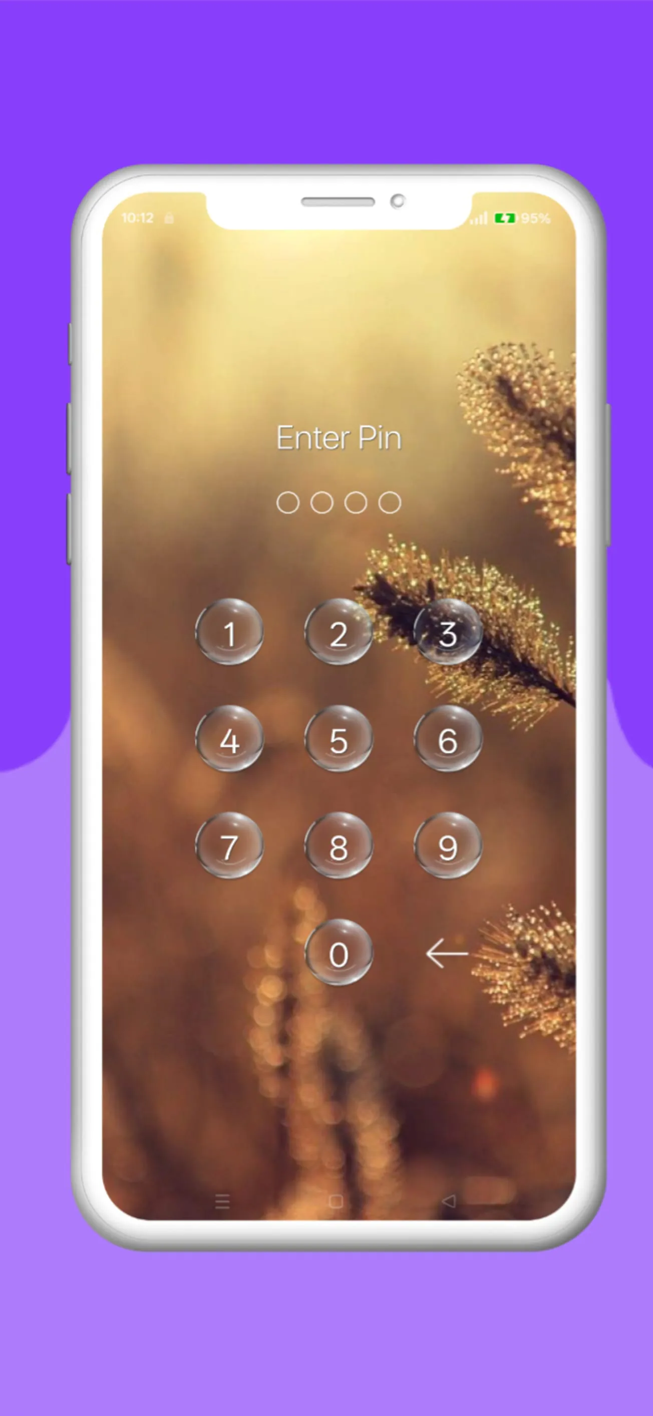 Keypad Lock Screen