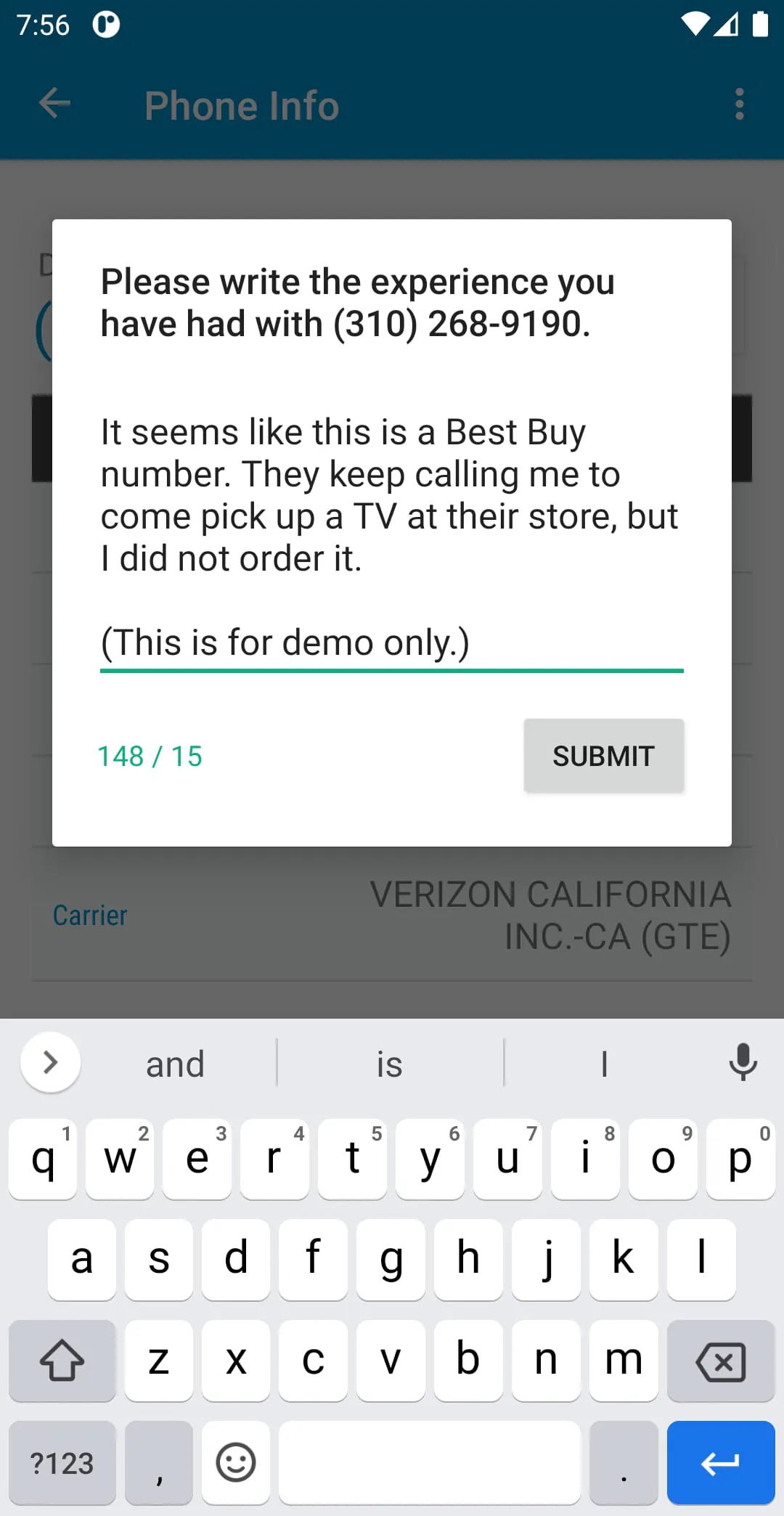 Reverse Lookup