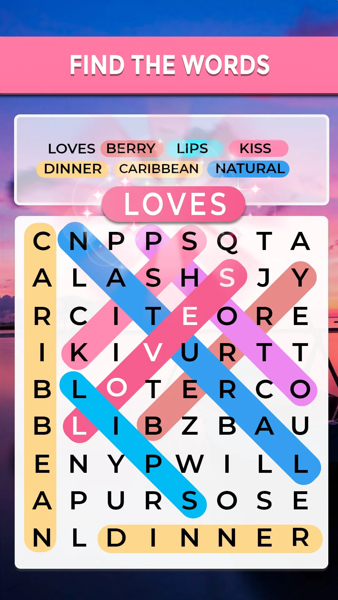Word Search. Offline Games
