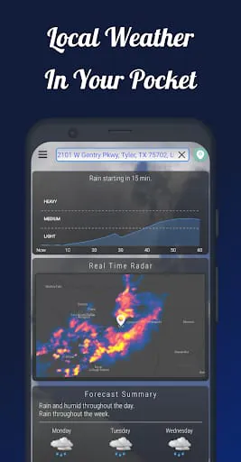 Dark Sky Tech & Radar Forecast