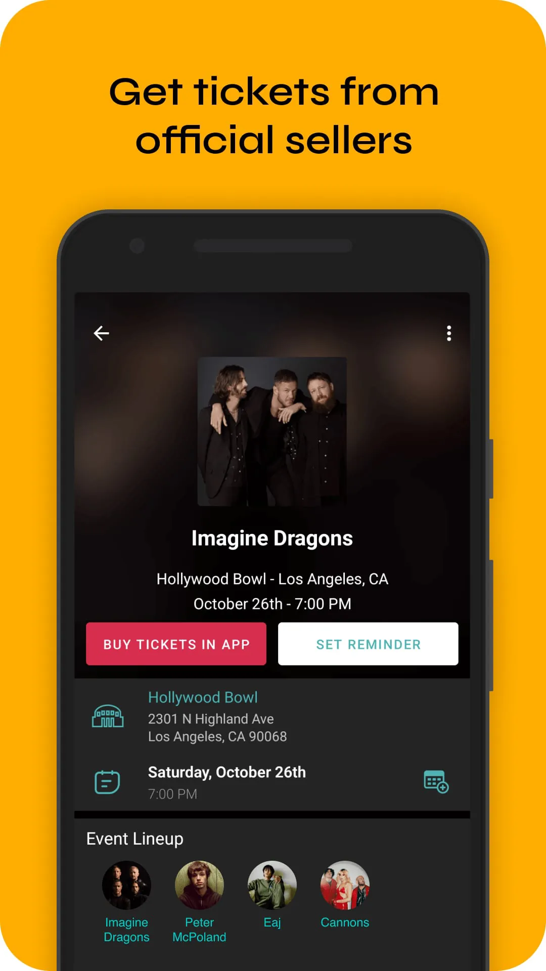 Bandsintown Concerts