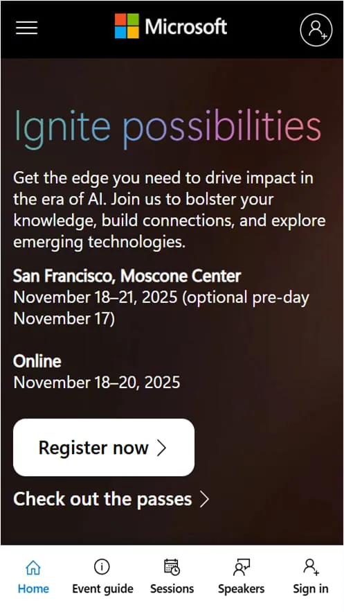 Microsoft Ignite