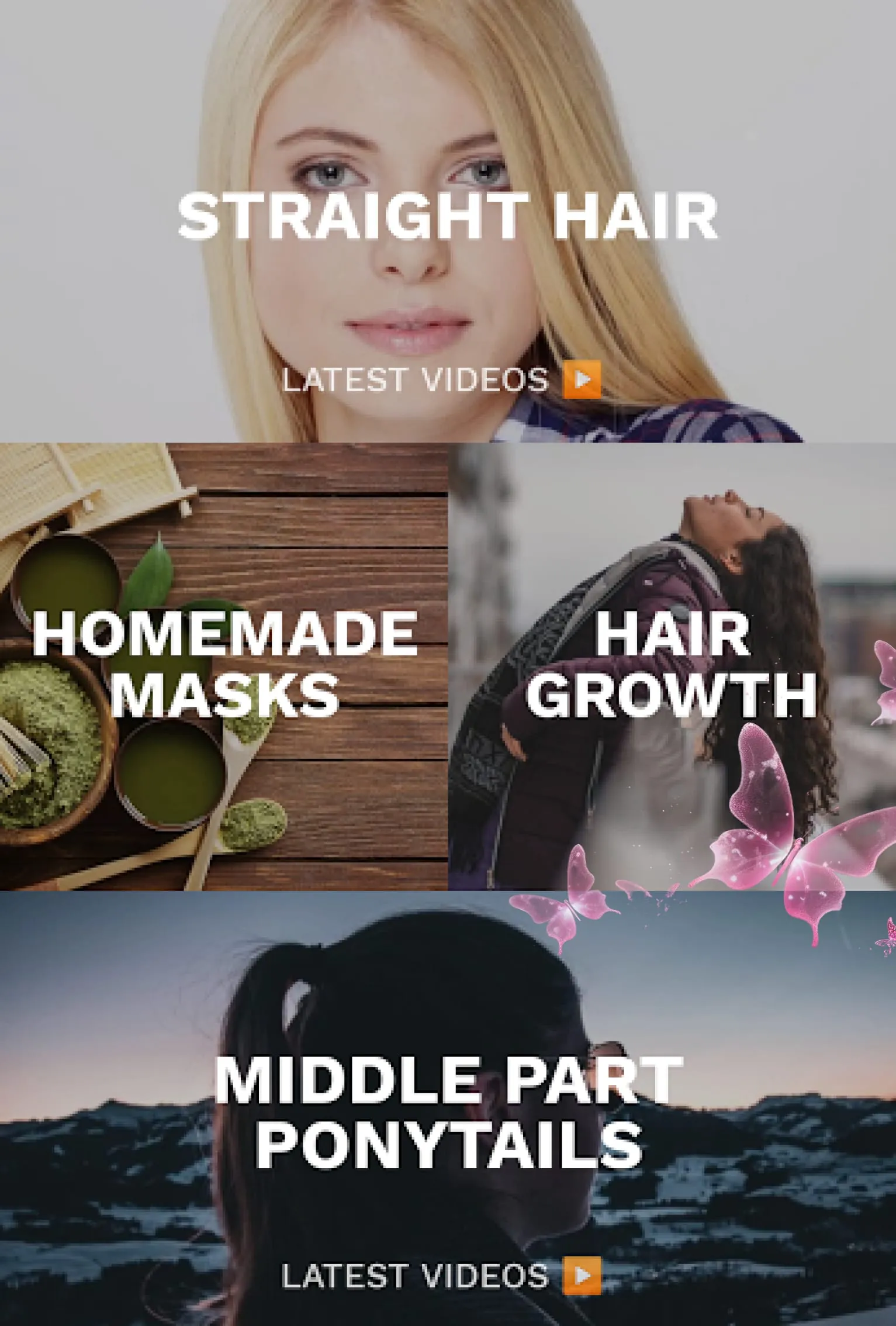 Haircare app for women
