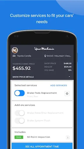 YourMechanic Mobile Car Repair