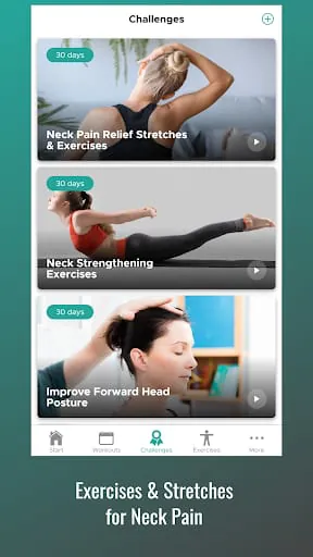 Neck Stretches & Exercises