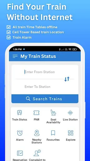 Where is My Train Status Live