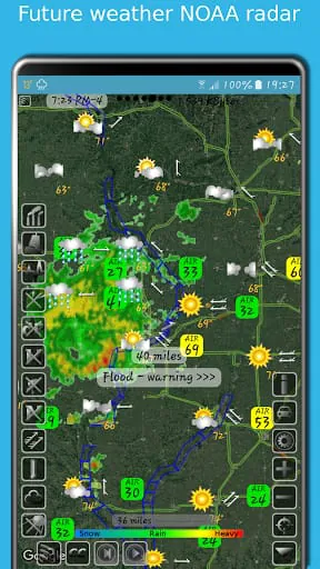 Doppler storm radar