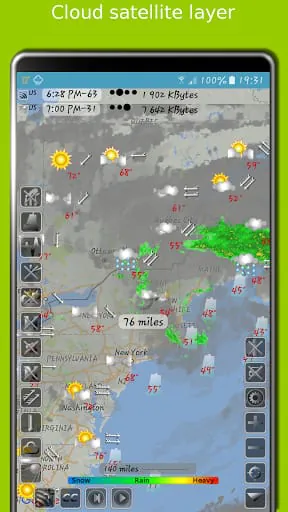 Doppler storm radar