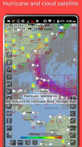 Doppler storm radar