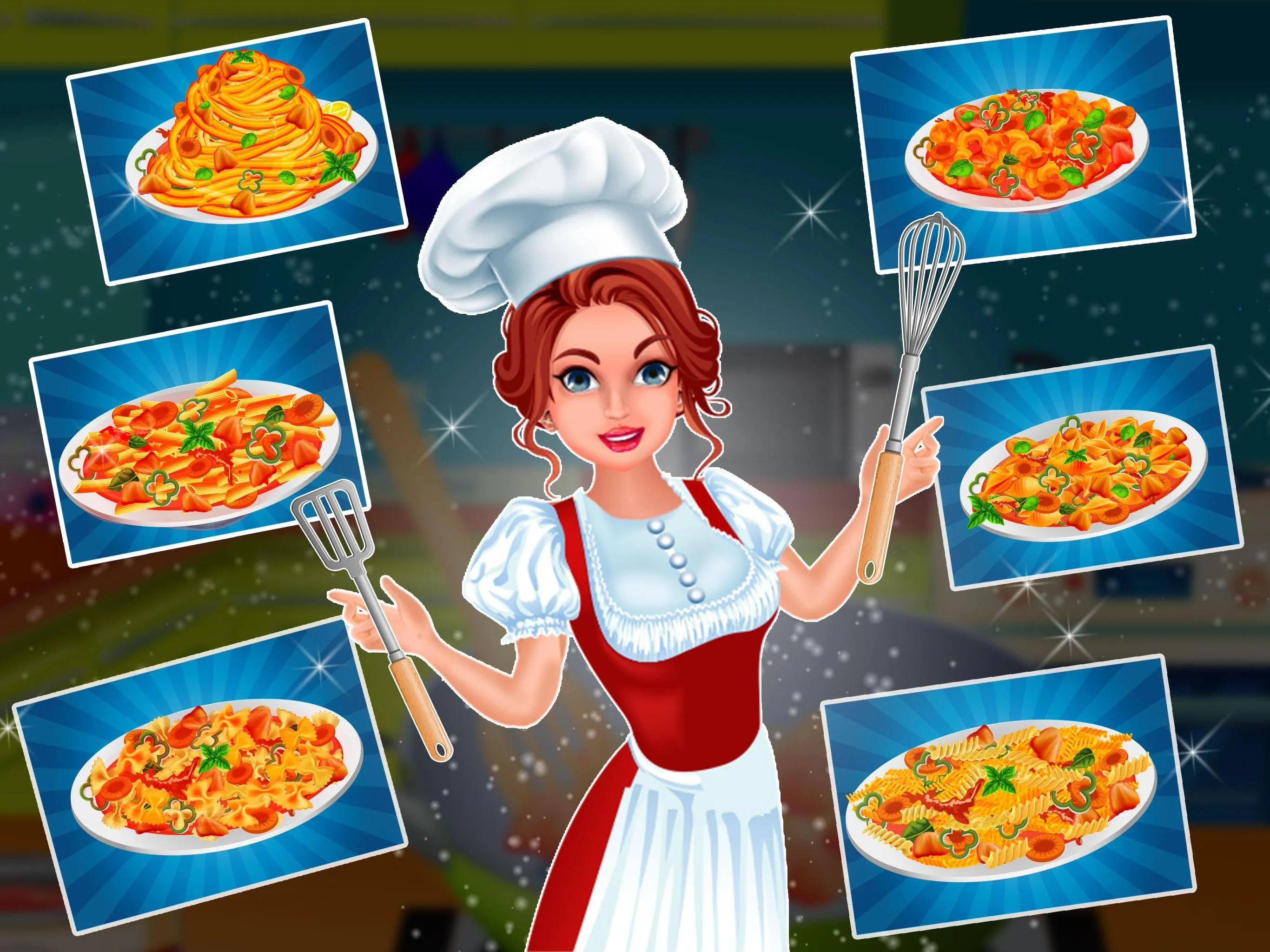 Make Pasta Food in Cooking Kit