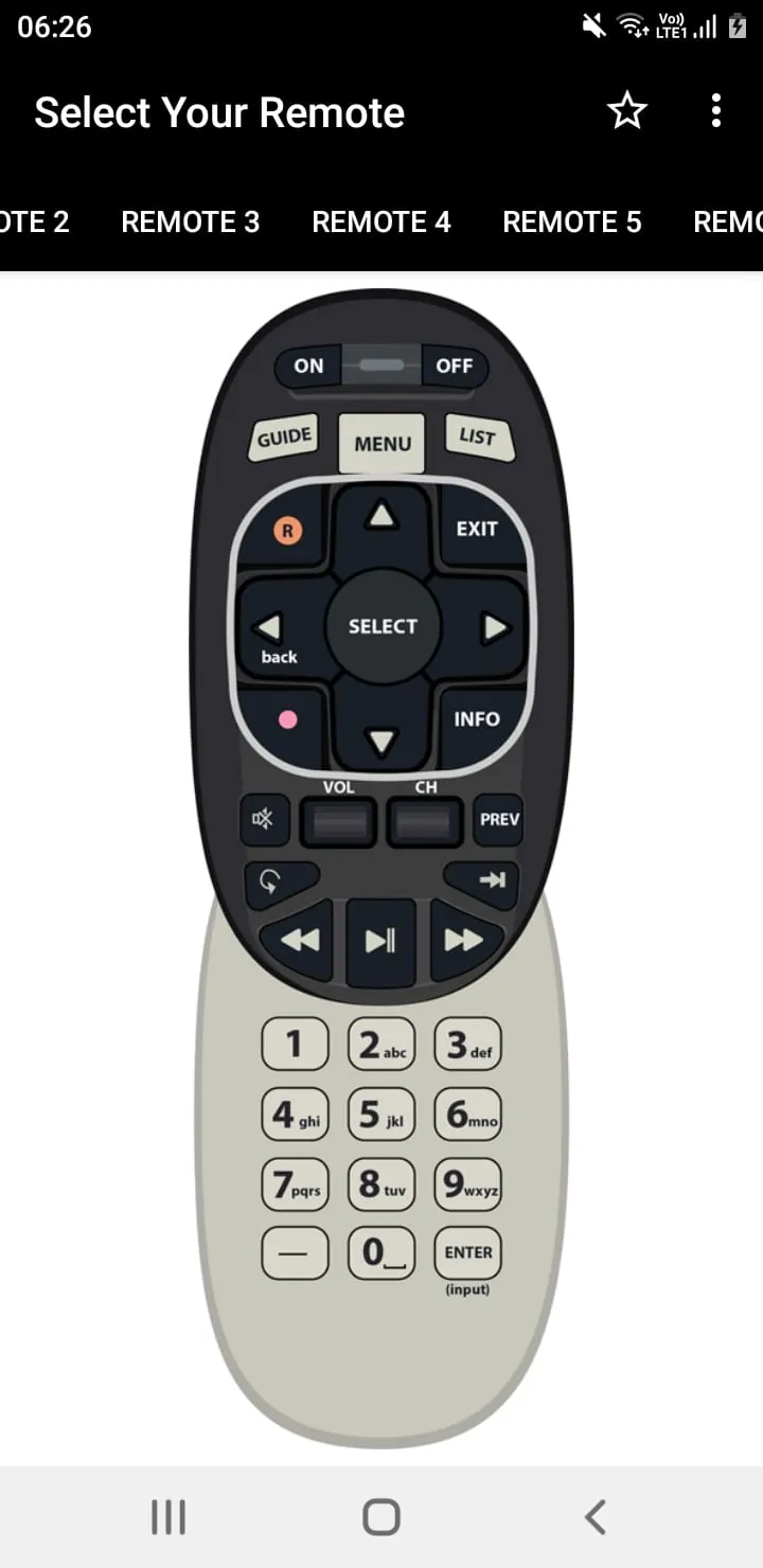 DirecTV Remote