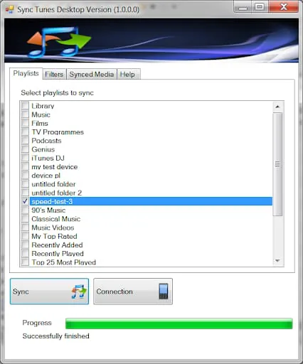 Synctunes