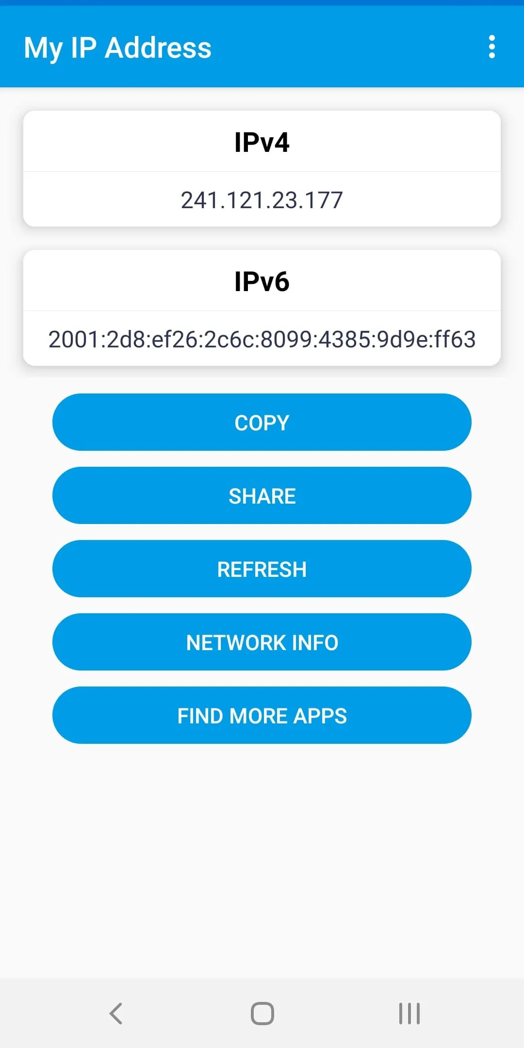 My IP Address