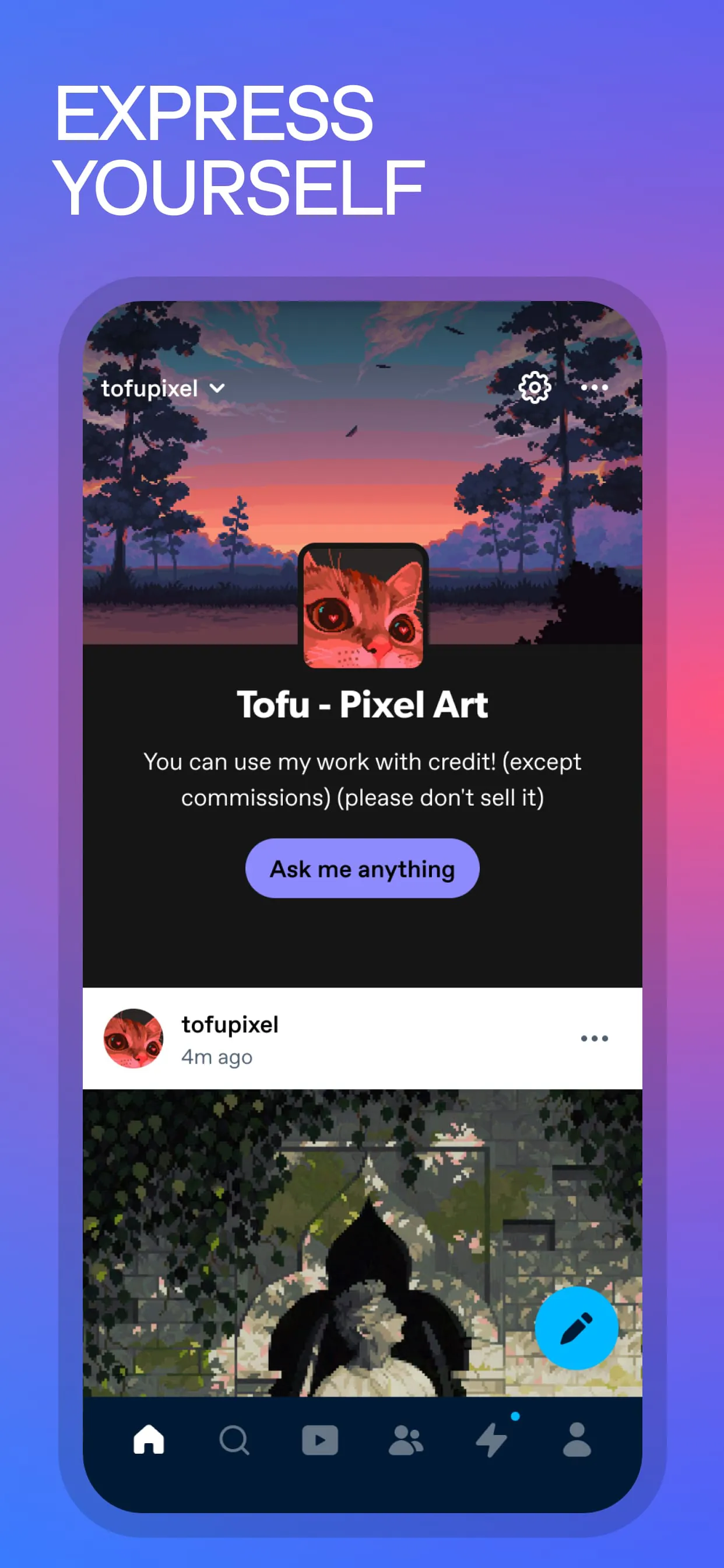 Tumblr Social Media & Art Blog