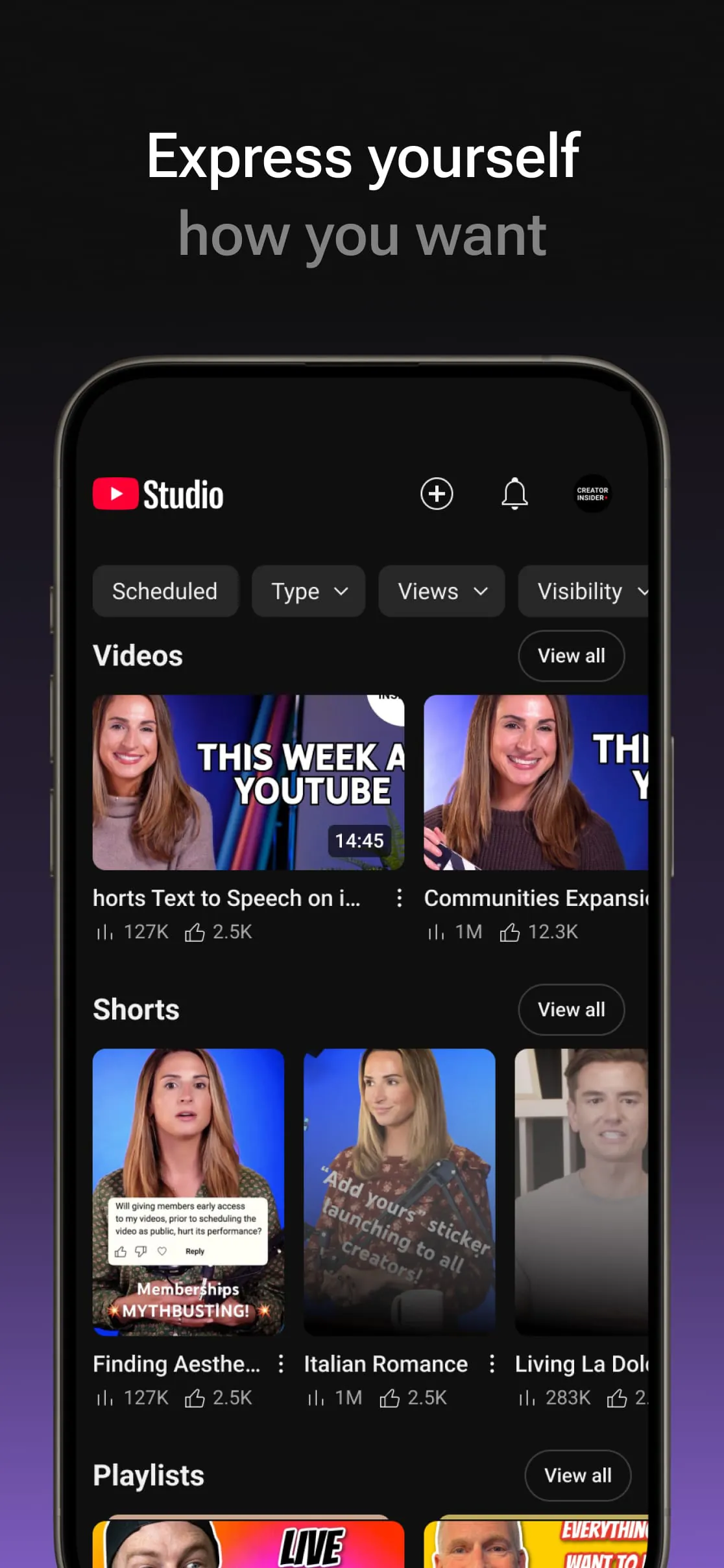 YouTube Studio