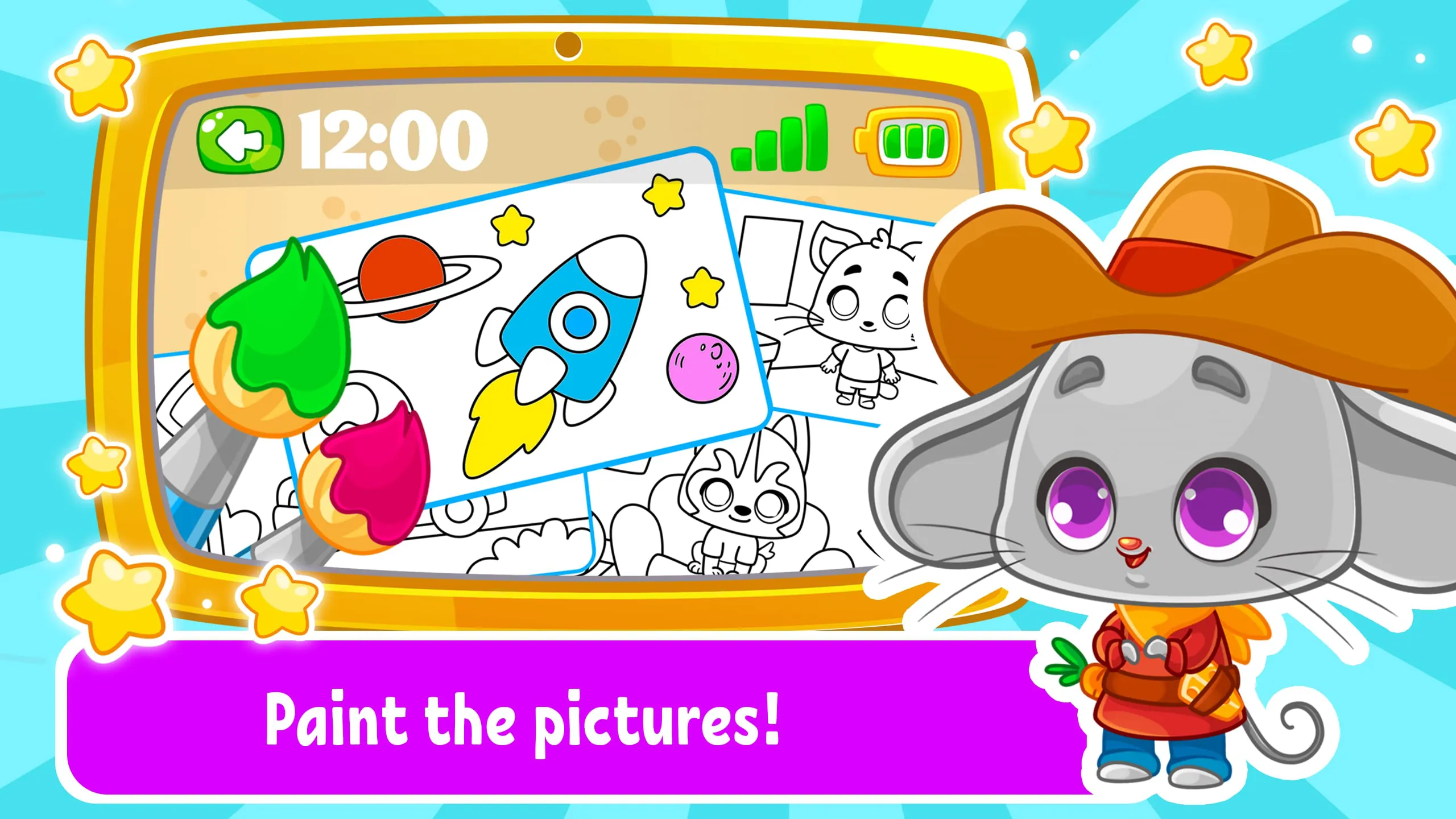 Babyphone & tablet