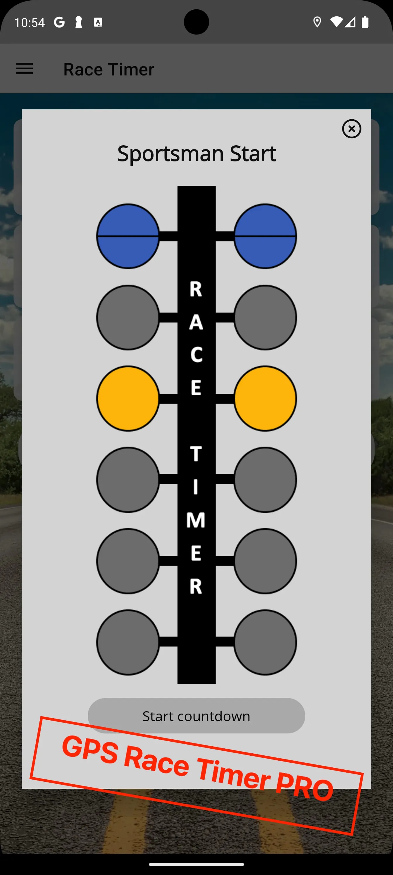 GPS Race Timer