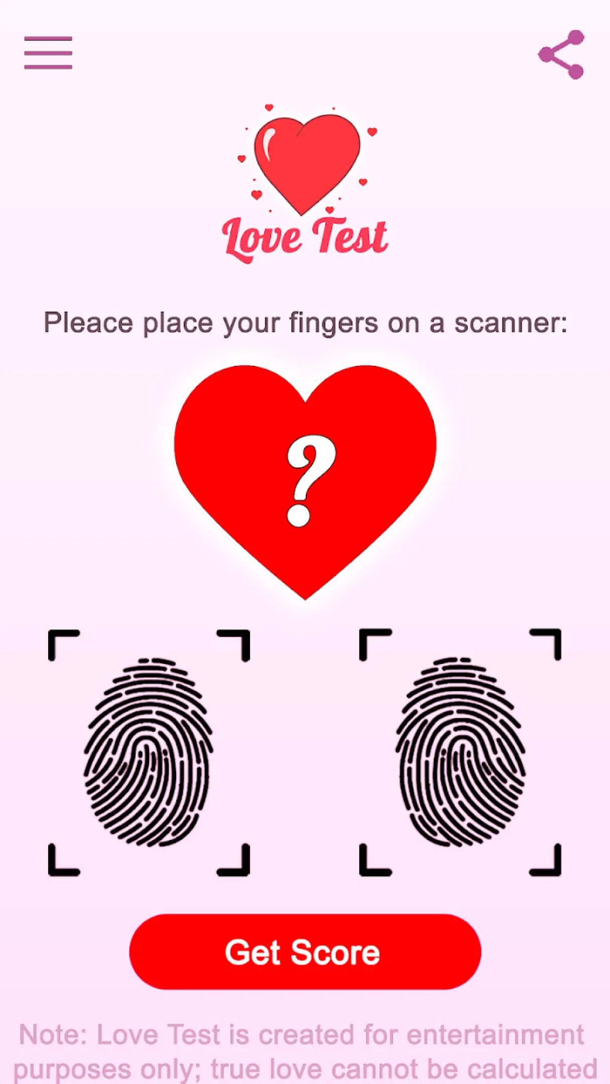 Love Test