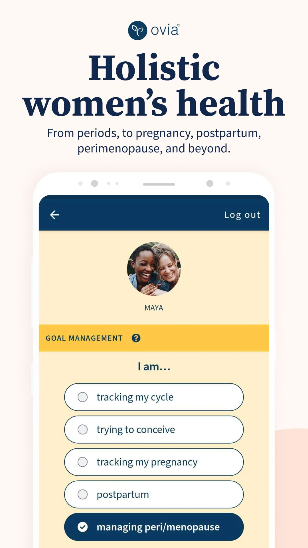 Ovia Cycle & Pregnancy Tracker
