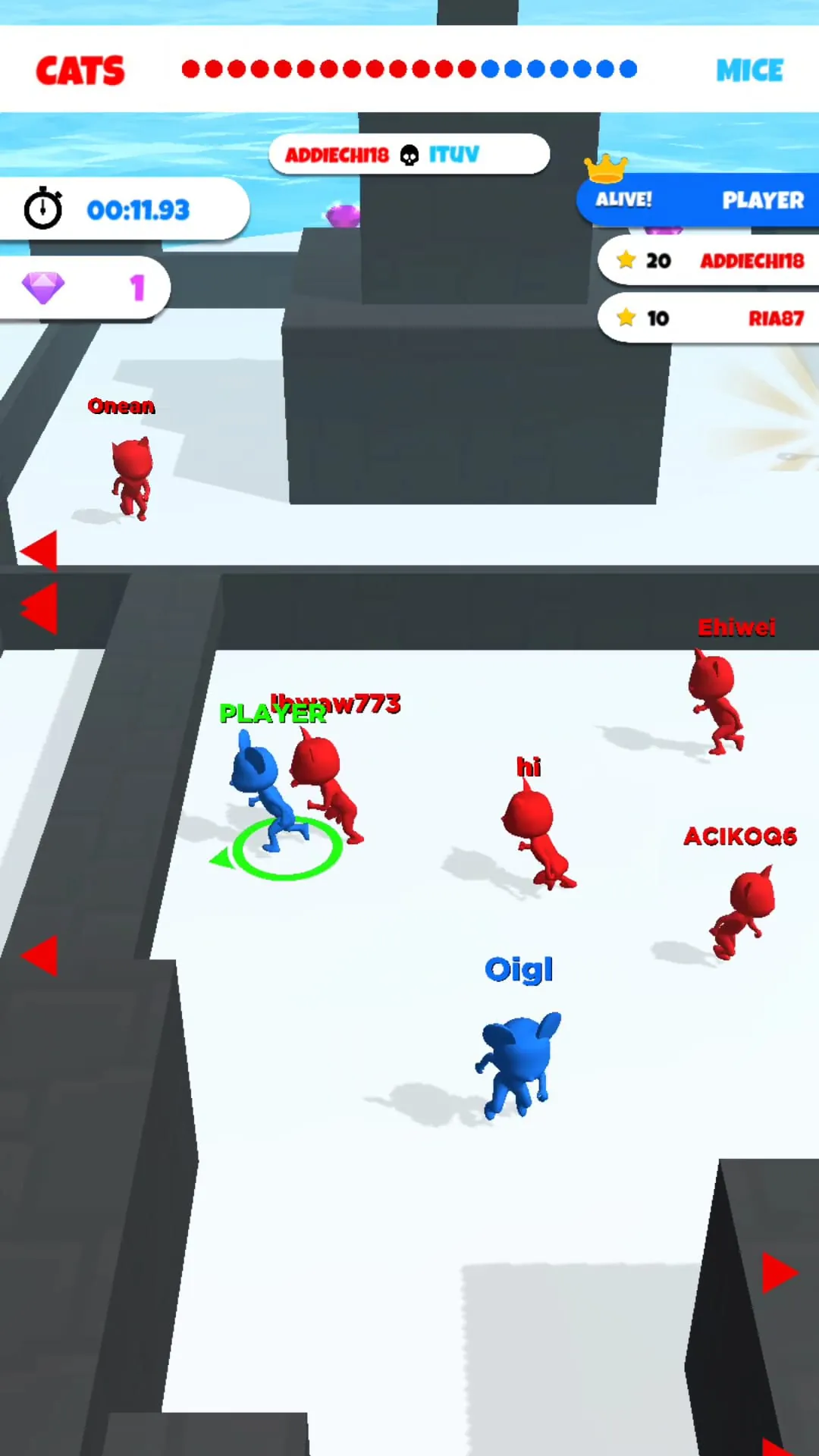 Cat & Mouse .io