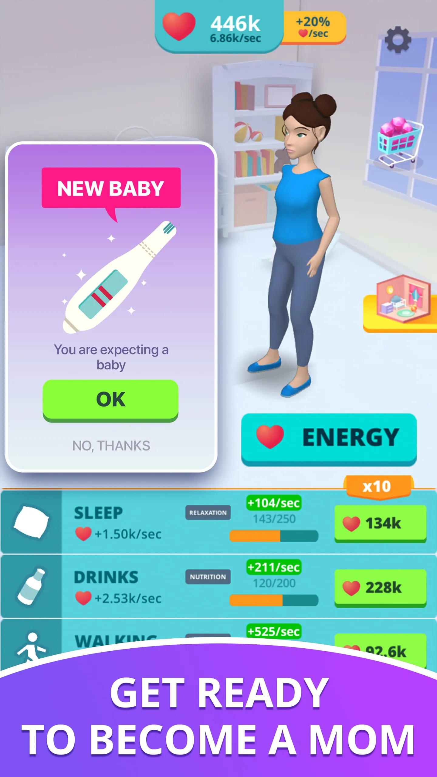Baby & Mom 3D