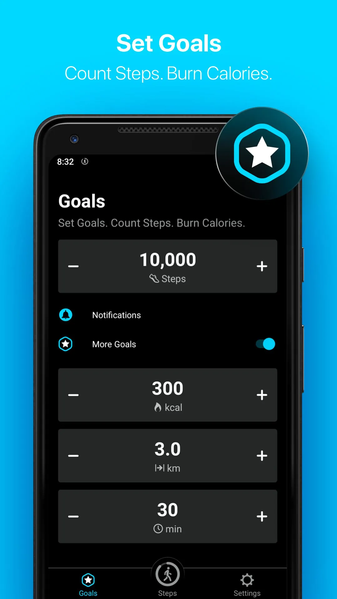 StepsApp – Step Counter