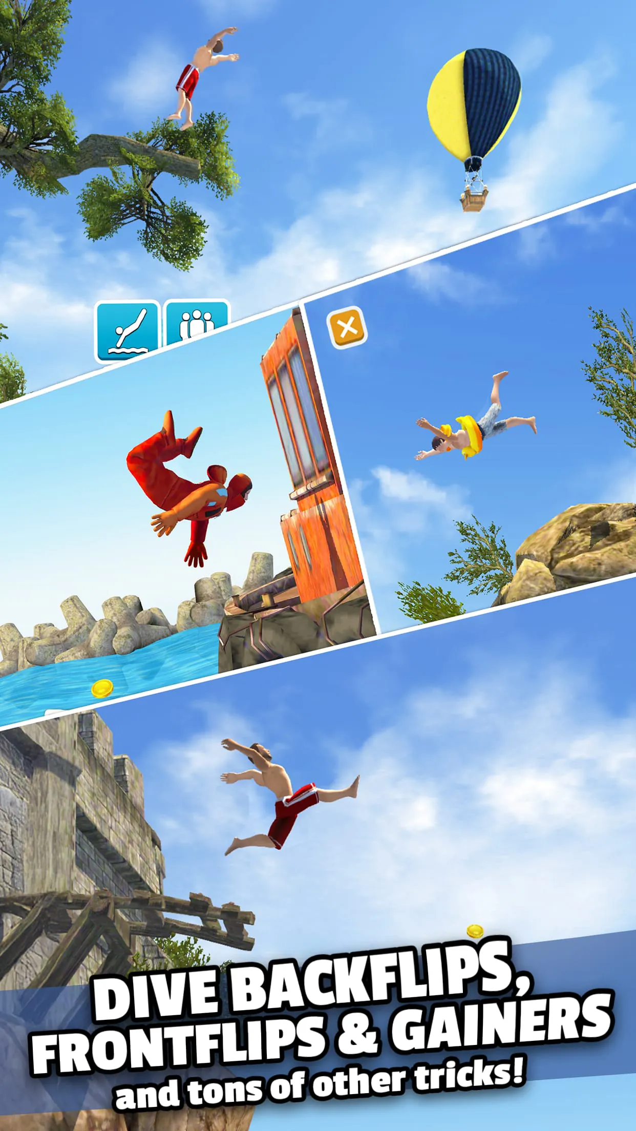 Flip Diving