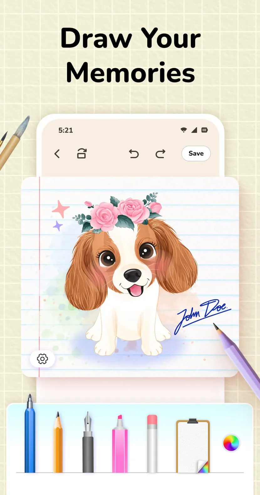 Diary with Lock