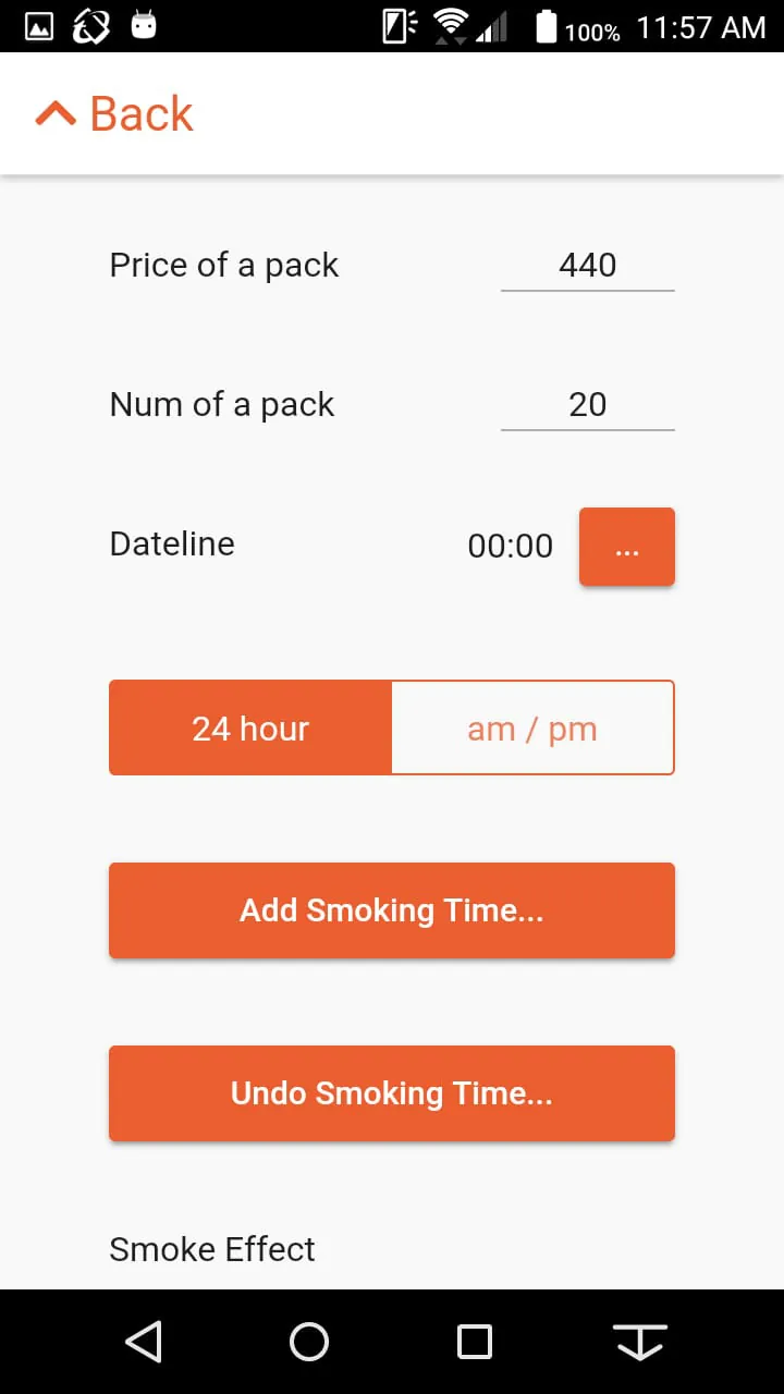 Smoking Note