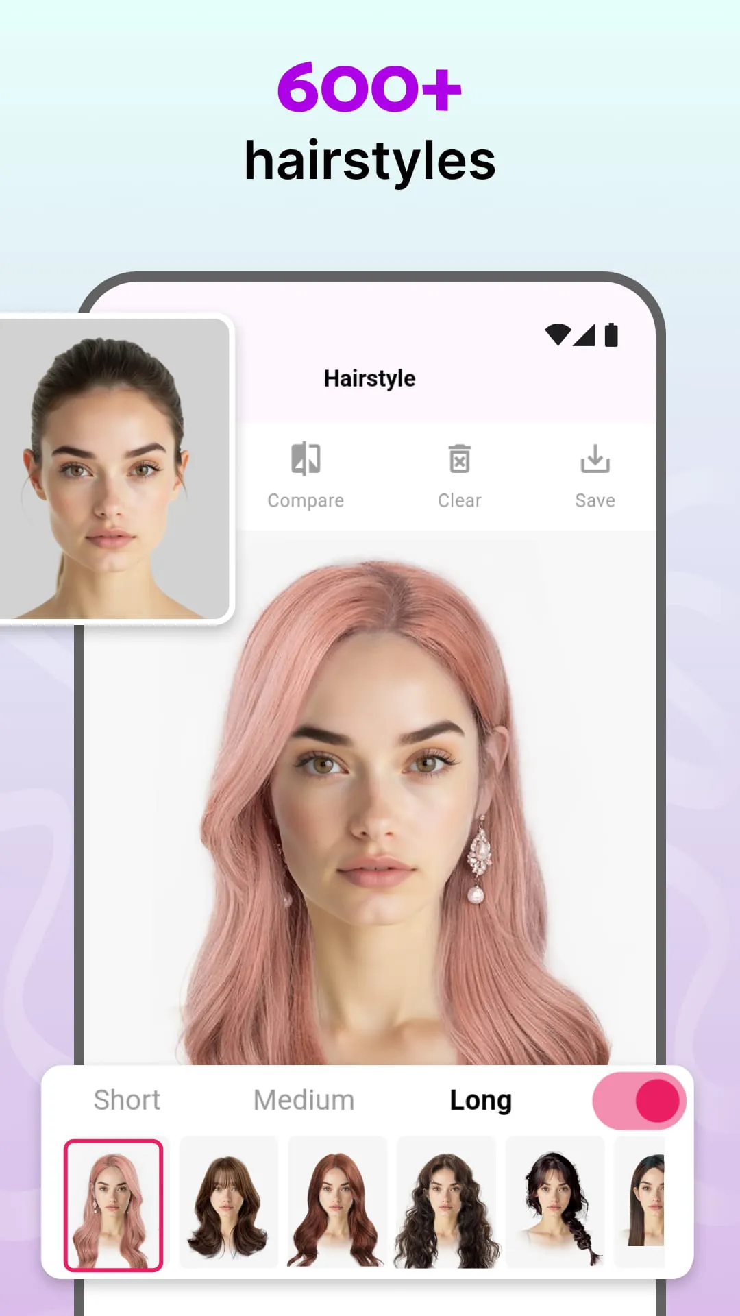 Modiface Haircut：Hair Makeover