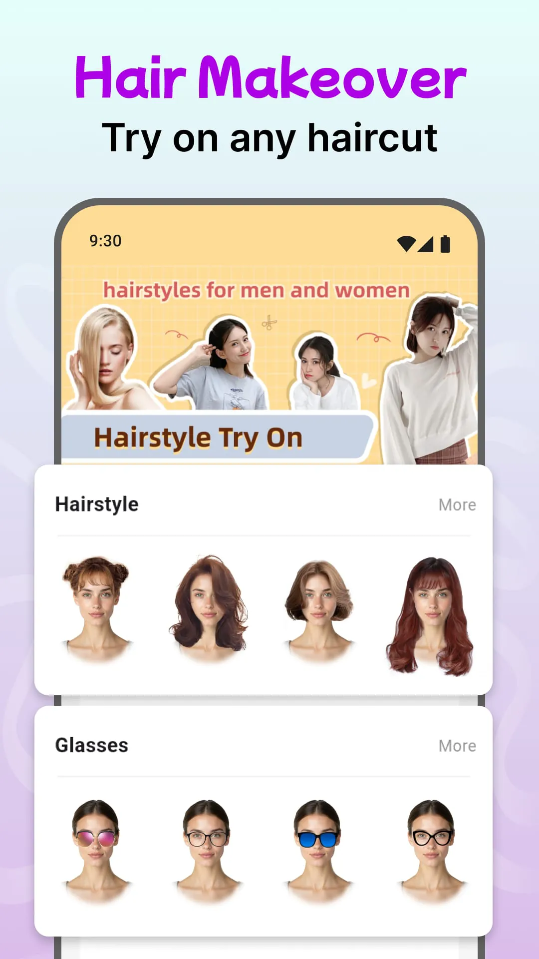 Modiface Haircut：Hair Makeover
