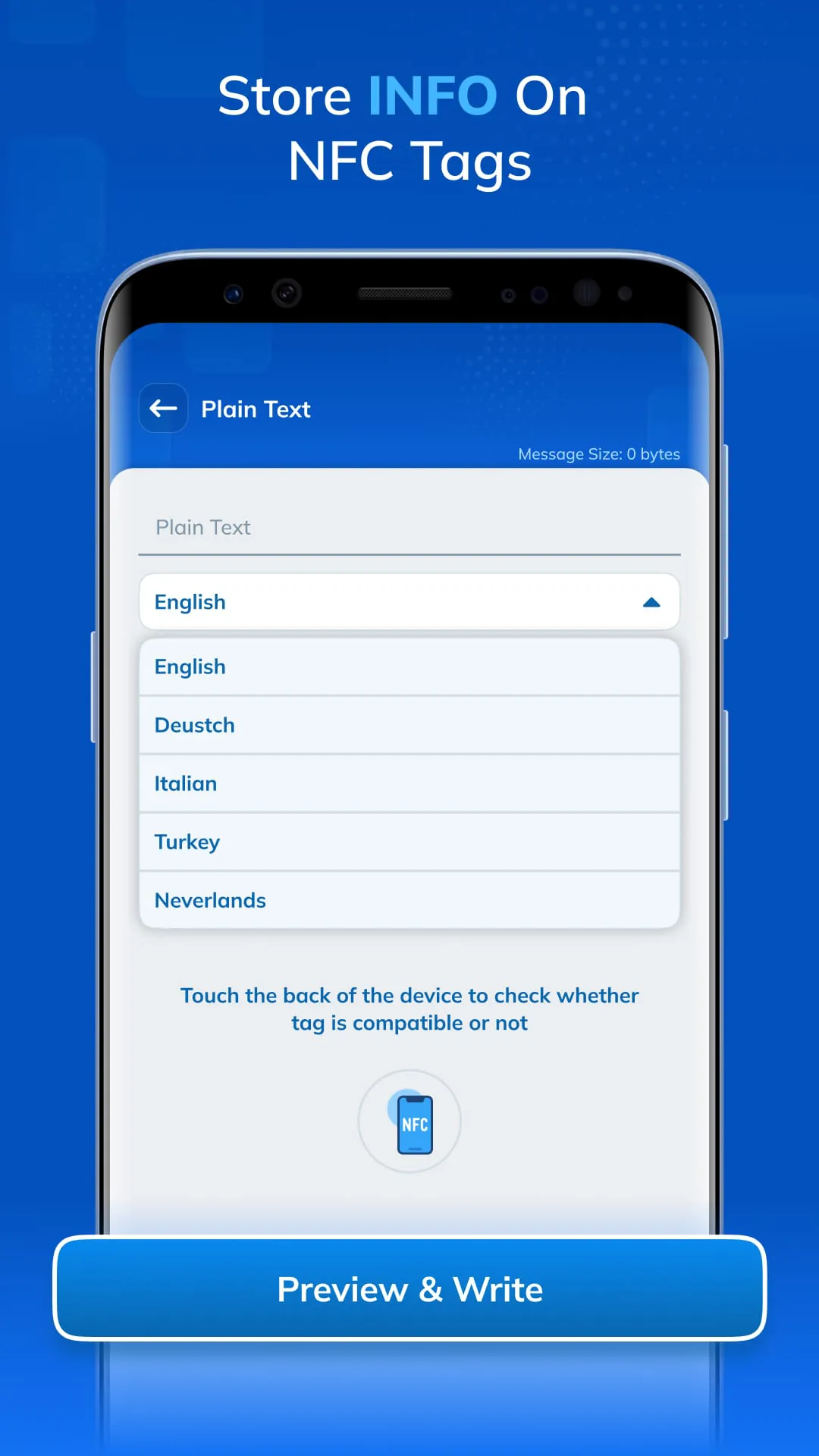 NFC Tag Reader & QR Scanner