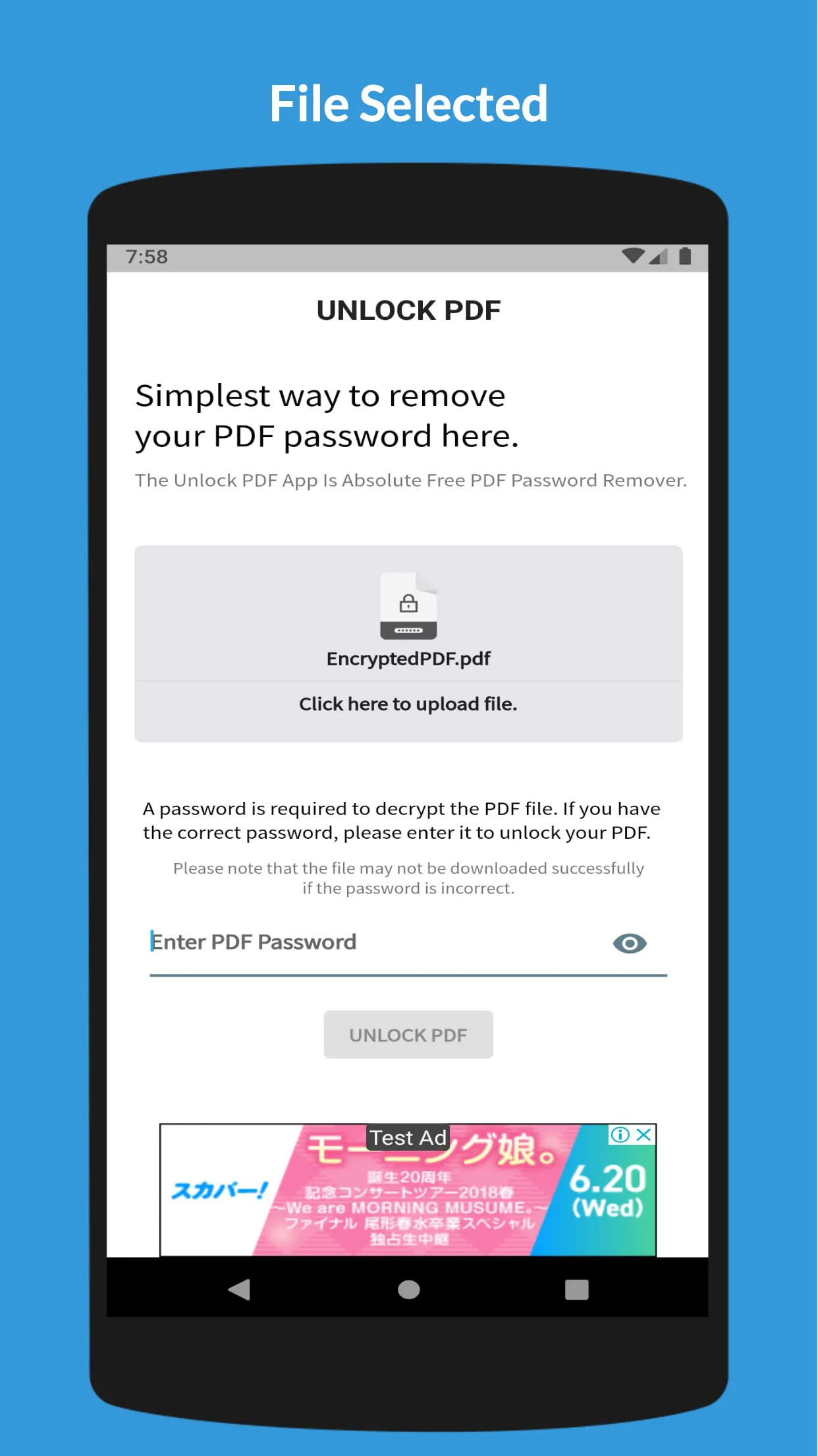 Unlock PDF