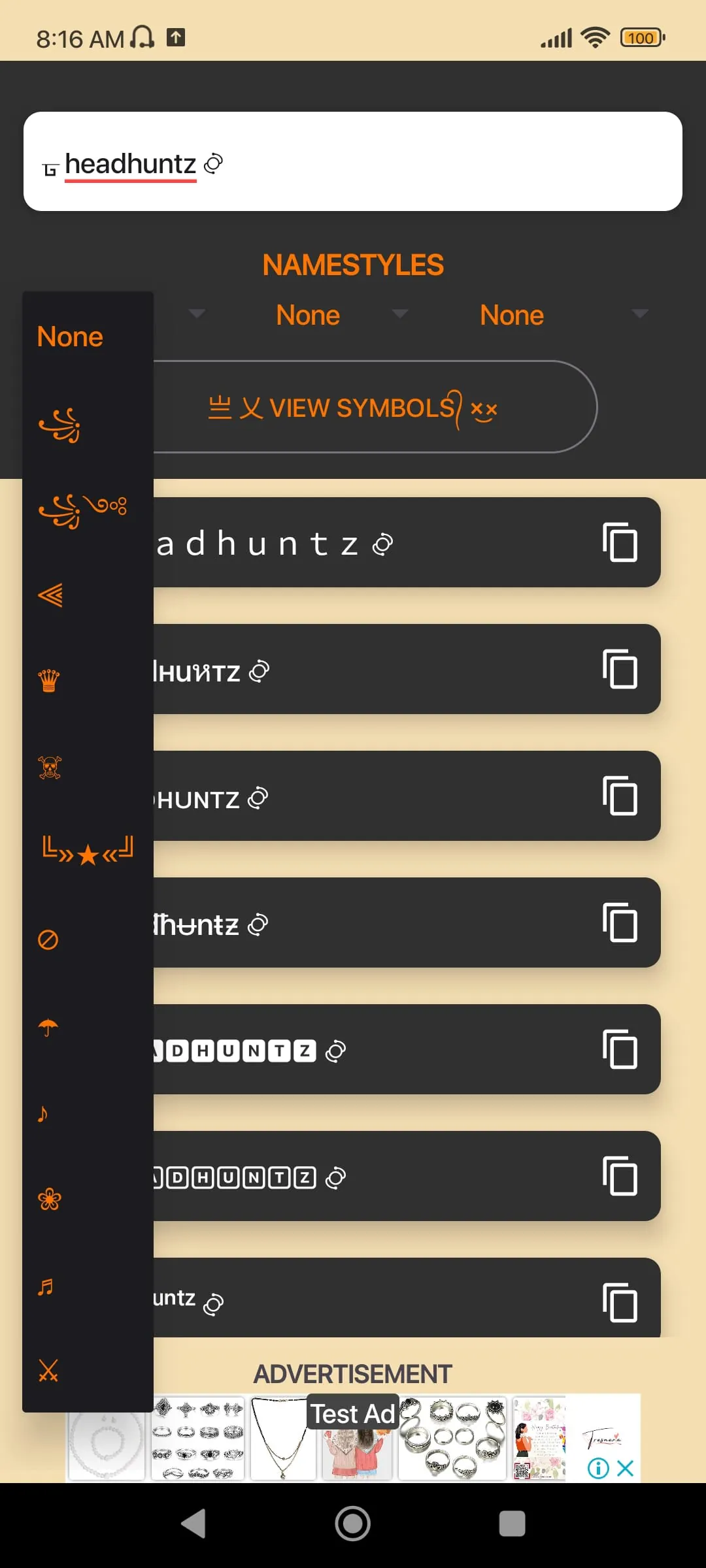 Nickname Maker