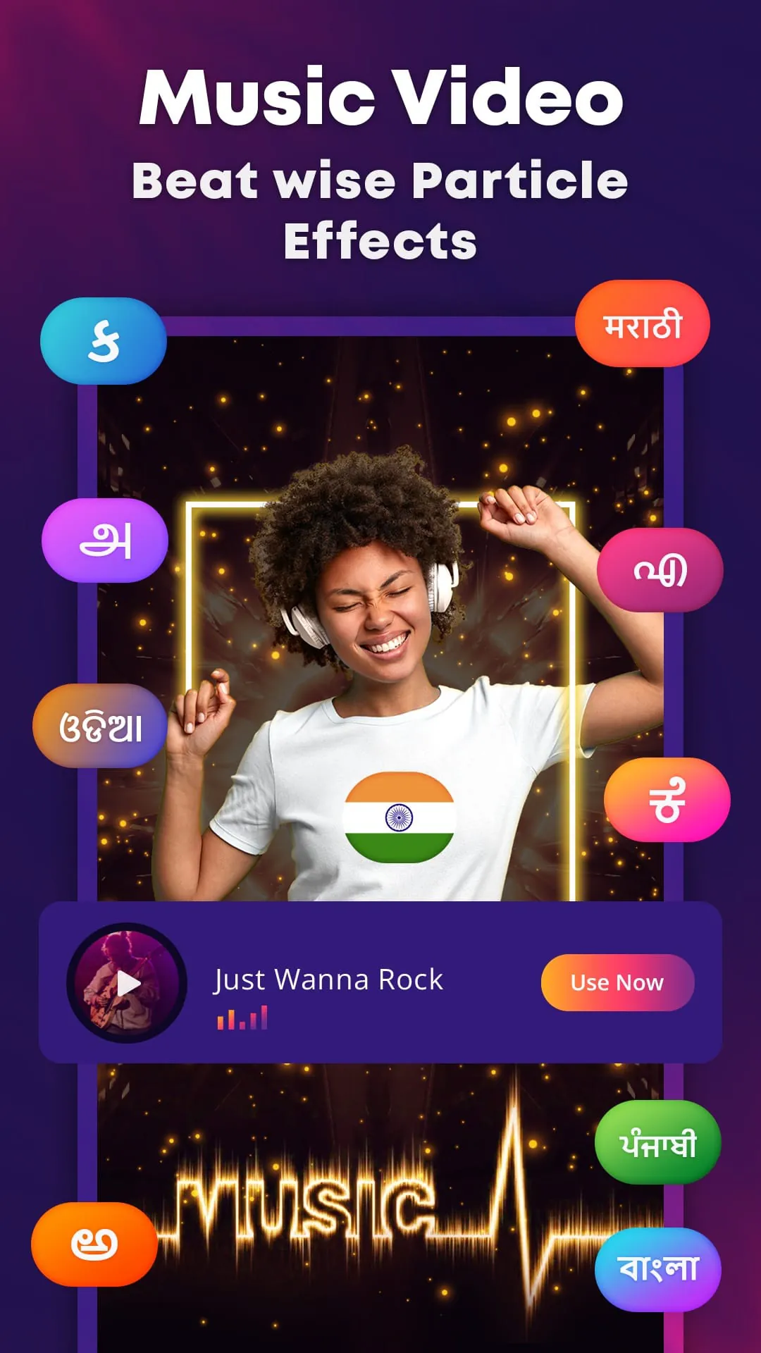 MBit Music Video Status Maker