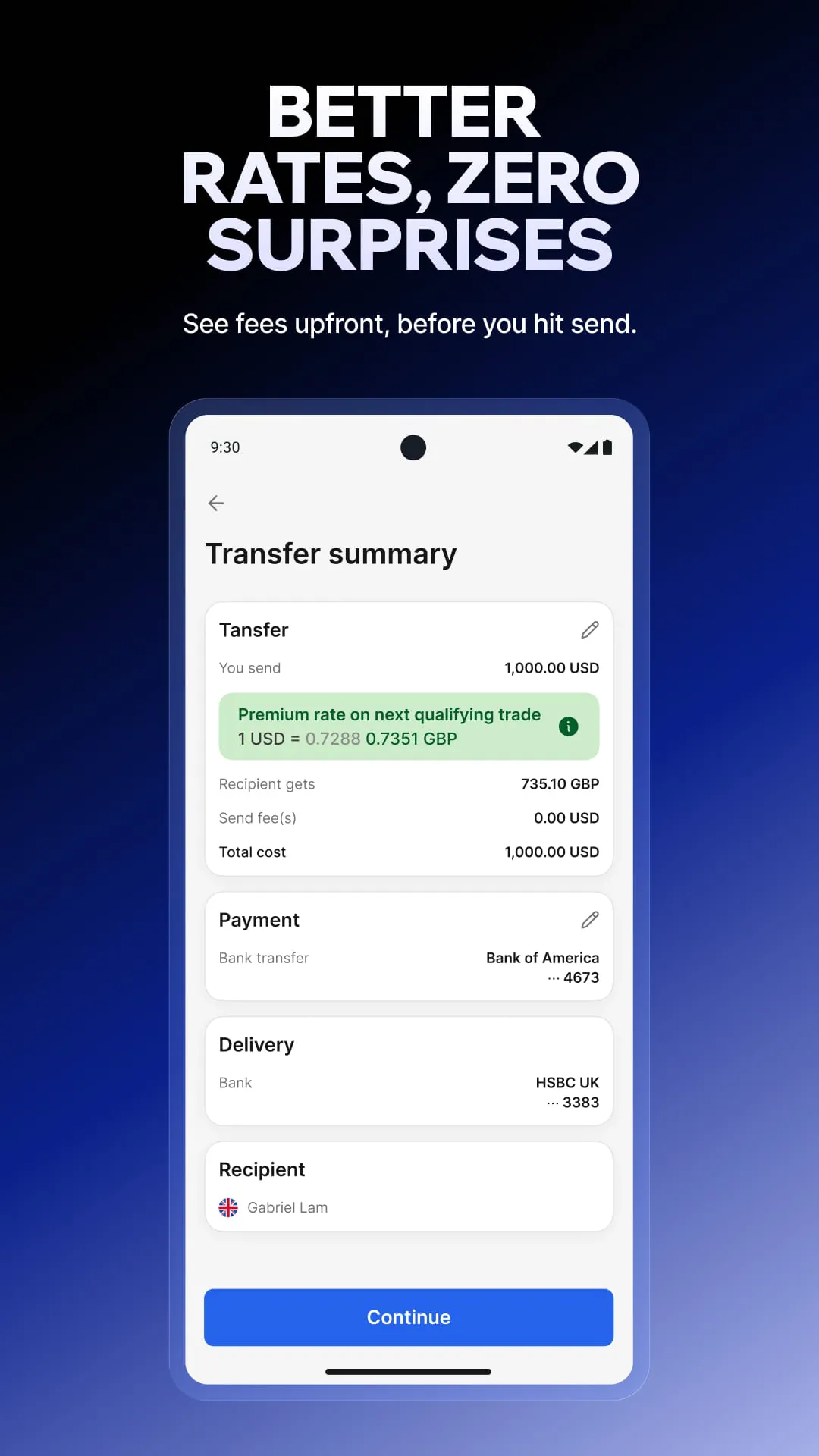 Xe Money Transfer & Converter