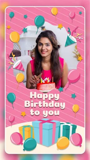 Birthday Photo Frame 2025