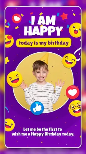 Birthday Photo Frame 2025