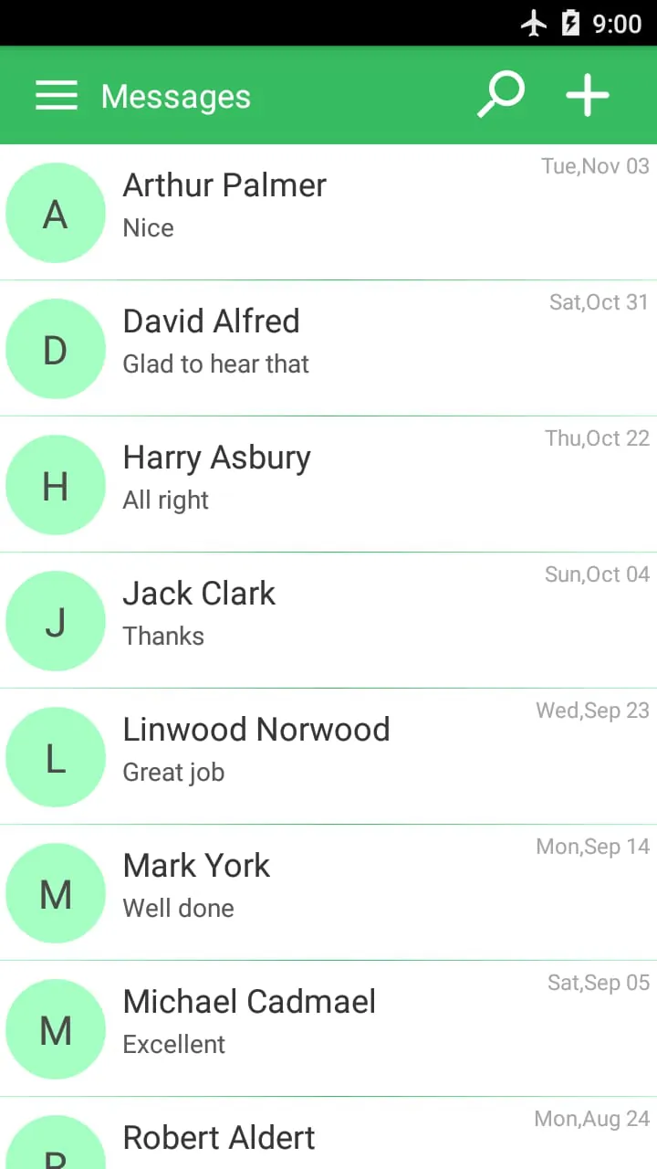 SMS text messaging