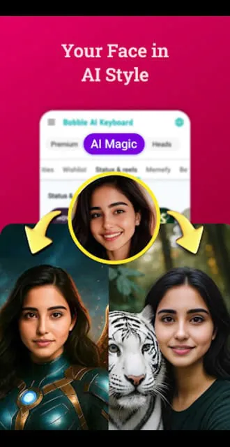 Bobble AI Keyboard Memes
