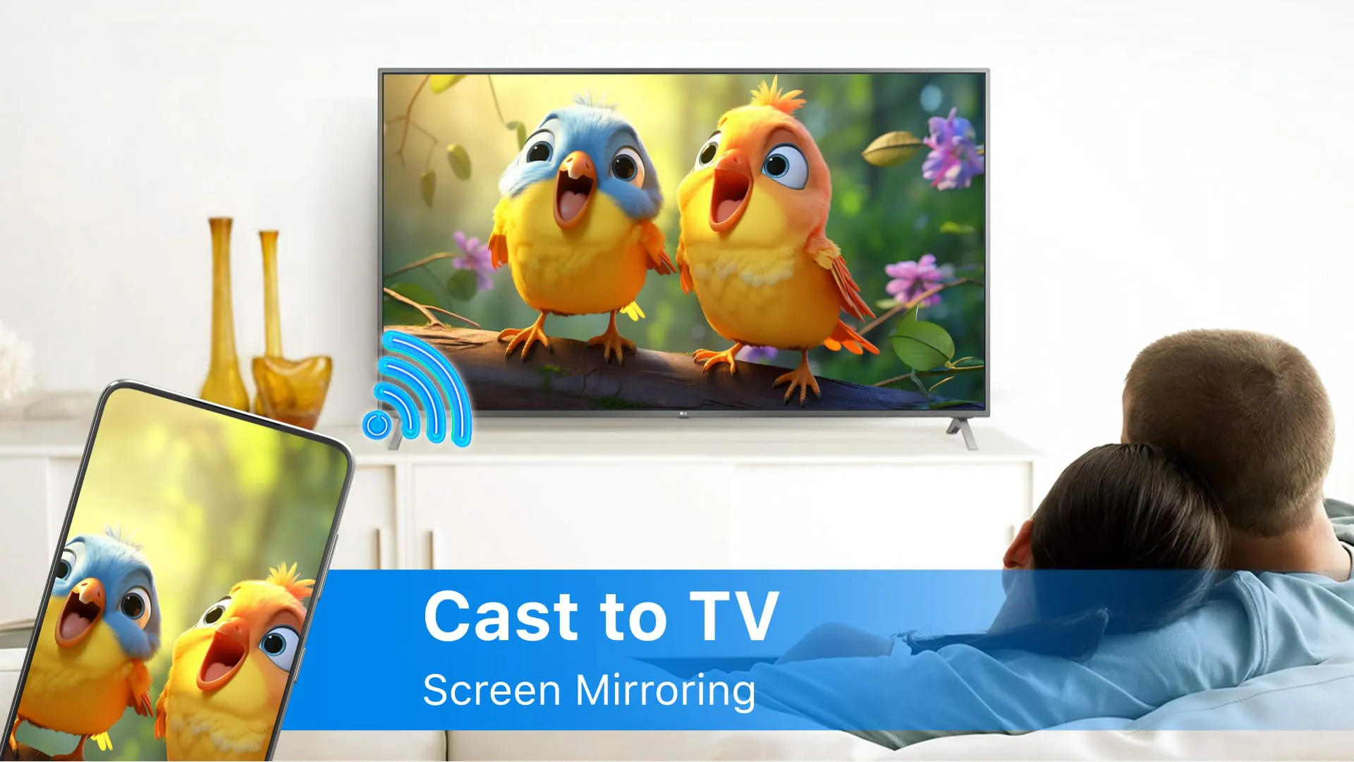 Cast to TV