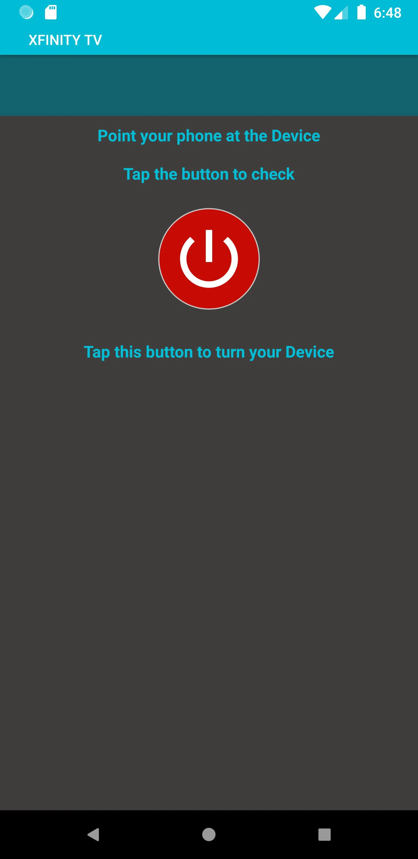 Xfinity TV Remote