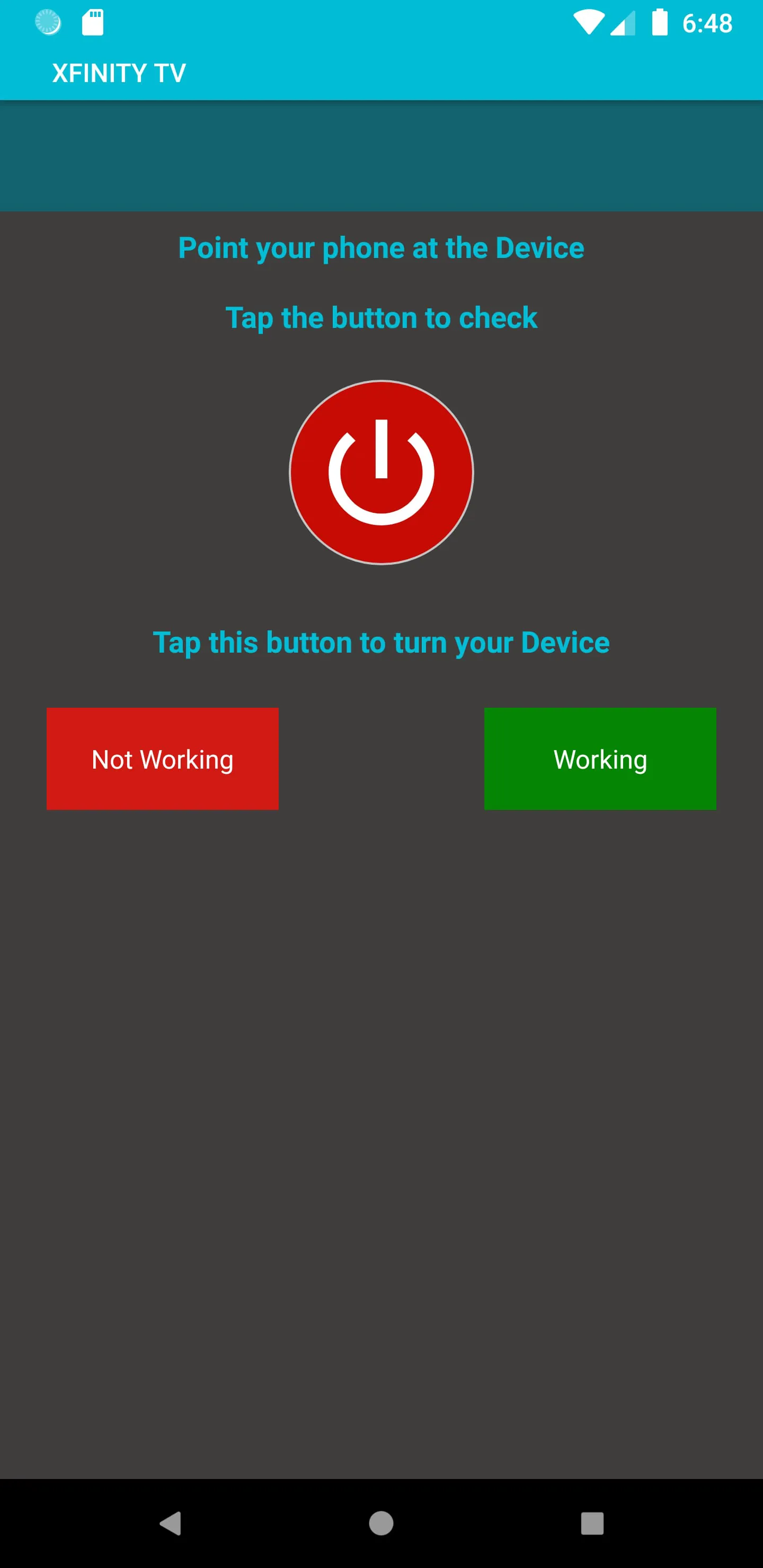 Xfinity TV Remote