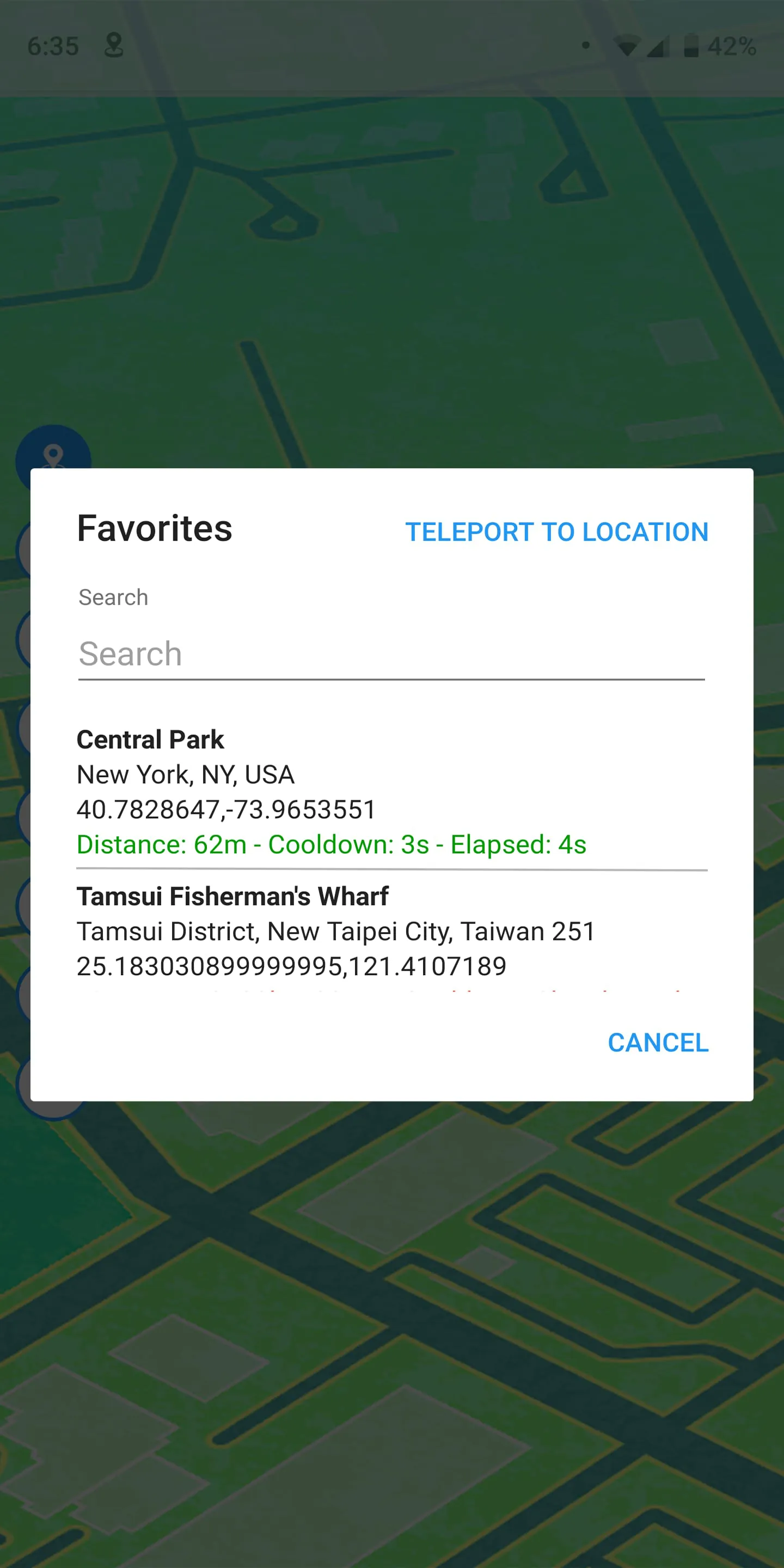 Fake GPS Location